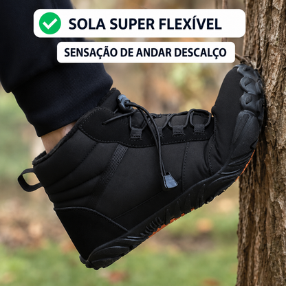 ORTOWAS Alpine™ | Sapatos Barefoot - quentes e que aliviam a dor