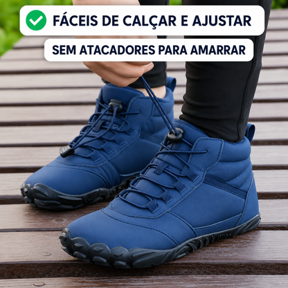 ORTOWAS Alpine™ | Sapatos Barefoot - quentes e que aliviam a dor