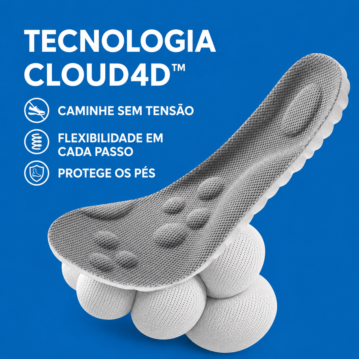 ORTOWAS Ergo™ | Palmilhas ergonómicas de suporte do pé
