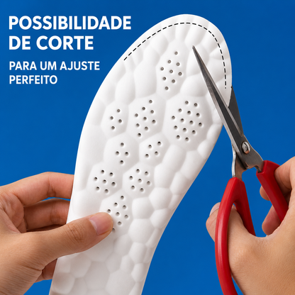 ORTOWAS Ergo™ | Palmilhas ergonómicas de suporte do pé