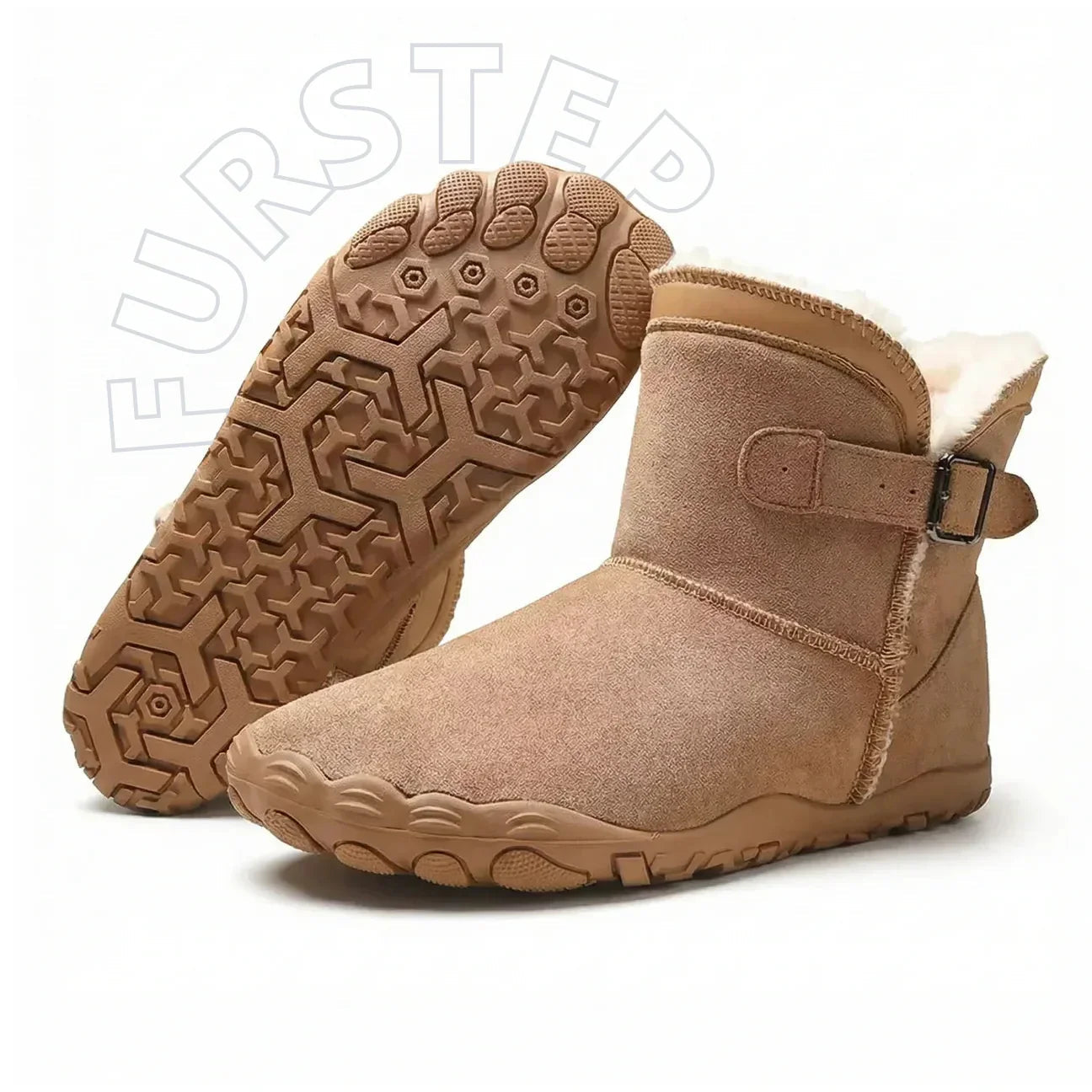 OrtoWas Furstep™ | Sapatos Barefoot quentes e aliviantes para mulher