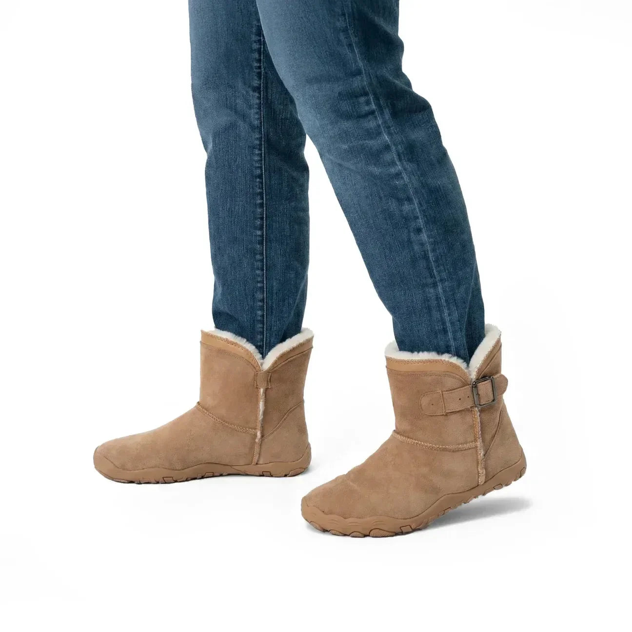 OrtoWas Furstep™ | Sapatos Barefoot quentes e aliviantes para mulher