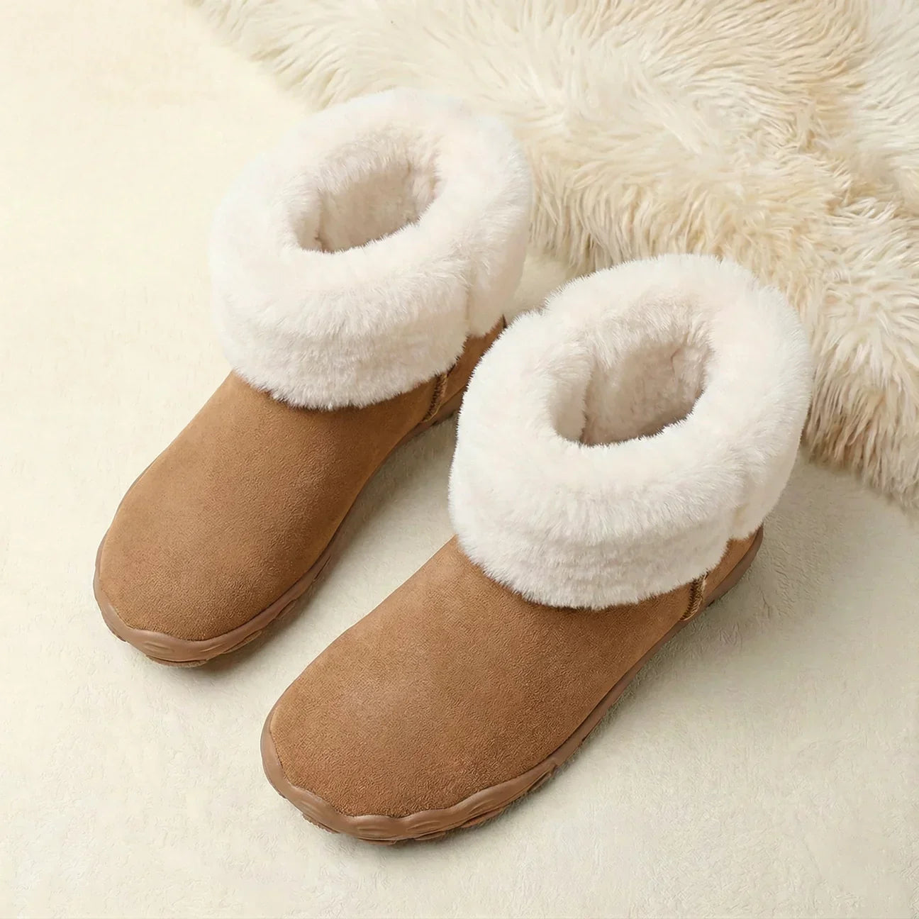 OrtoWas Furstep™ | Sapatos Barefoot quentes e aliviantes para mulher