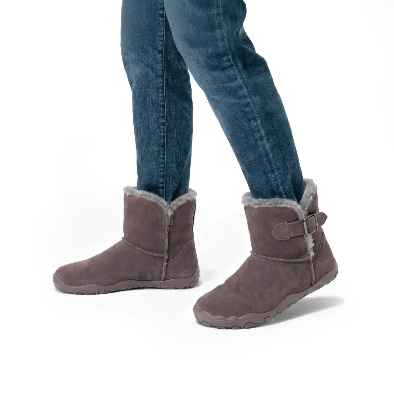 OrtoWas Furstep™ | Sapatos Barefoot quentes e aliviantes para mulher