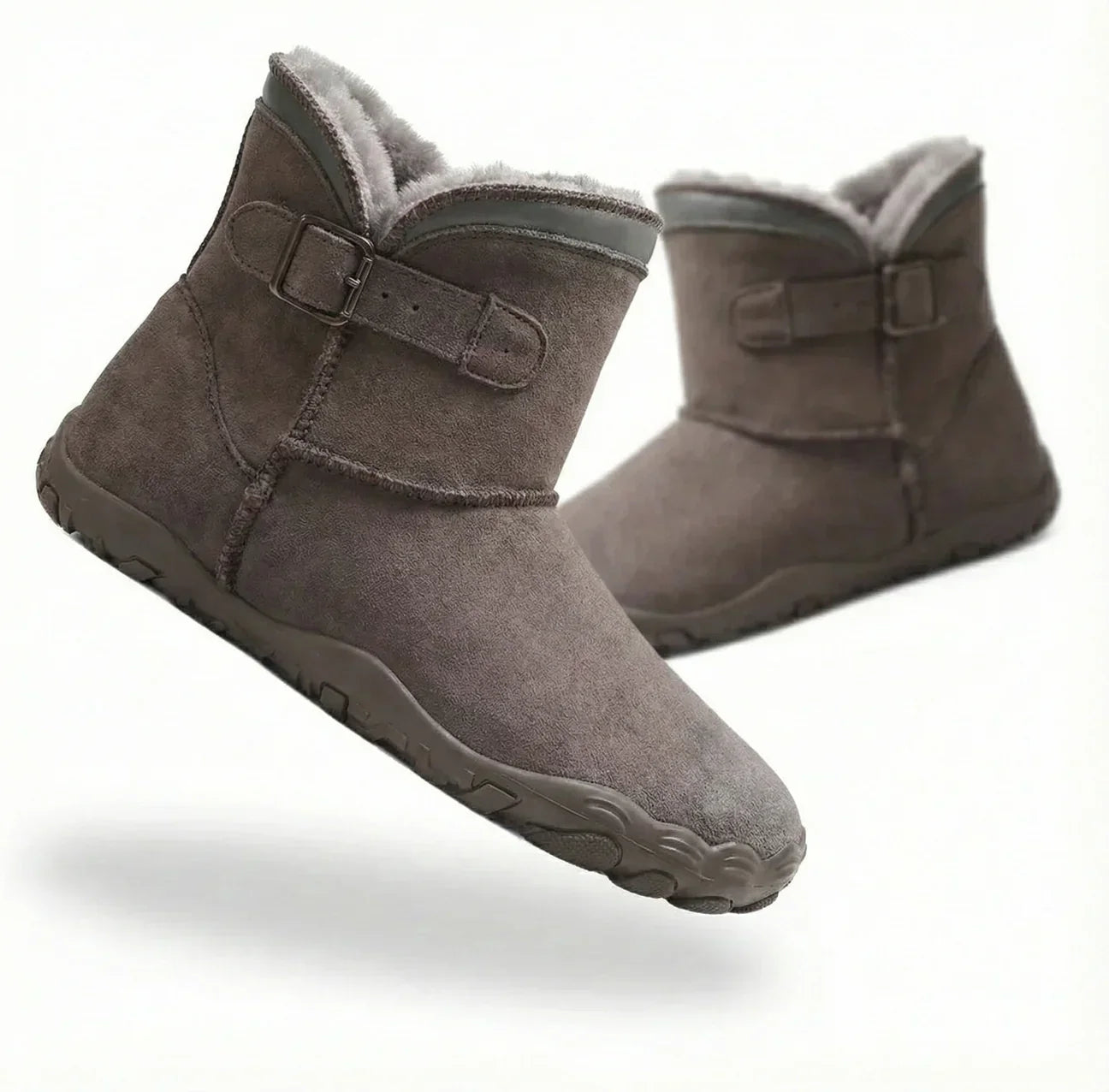 OrtoWas Furstep™ | Sapatos Barefoot quentes e aliviantes para mulher