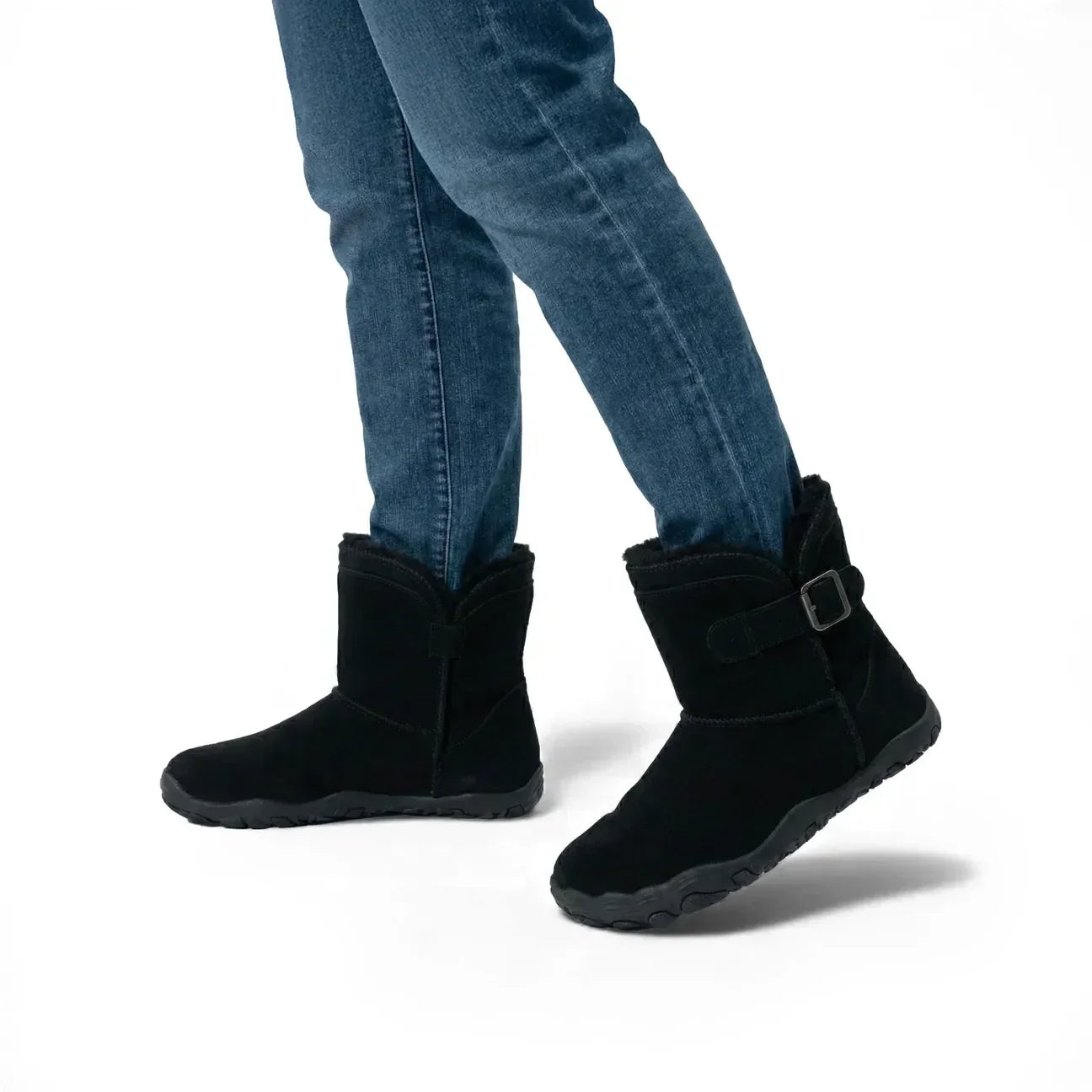 OrtoWas Furstep™ | Sapatos Barefoot quentes e aliviantes para mulher
