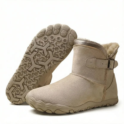 OrtoWas Furstep™ | Sapatos Barefoot quentes e aliviantes para mulher