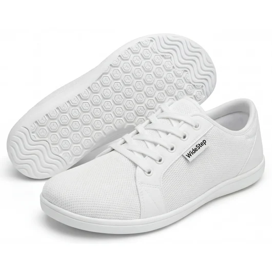 OrtoWas WideStep™ - Sapatos barefoot largos para pés cansados